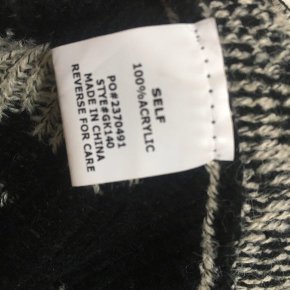 Western Aztec Poncho sweater M/L - Picture 2 of 5